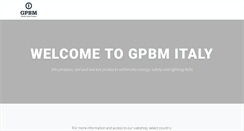 Desktop Screenshot of gpbmnordic.com